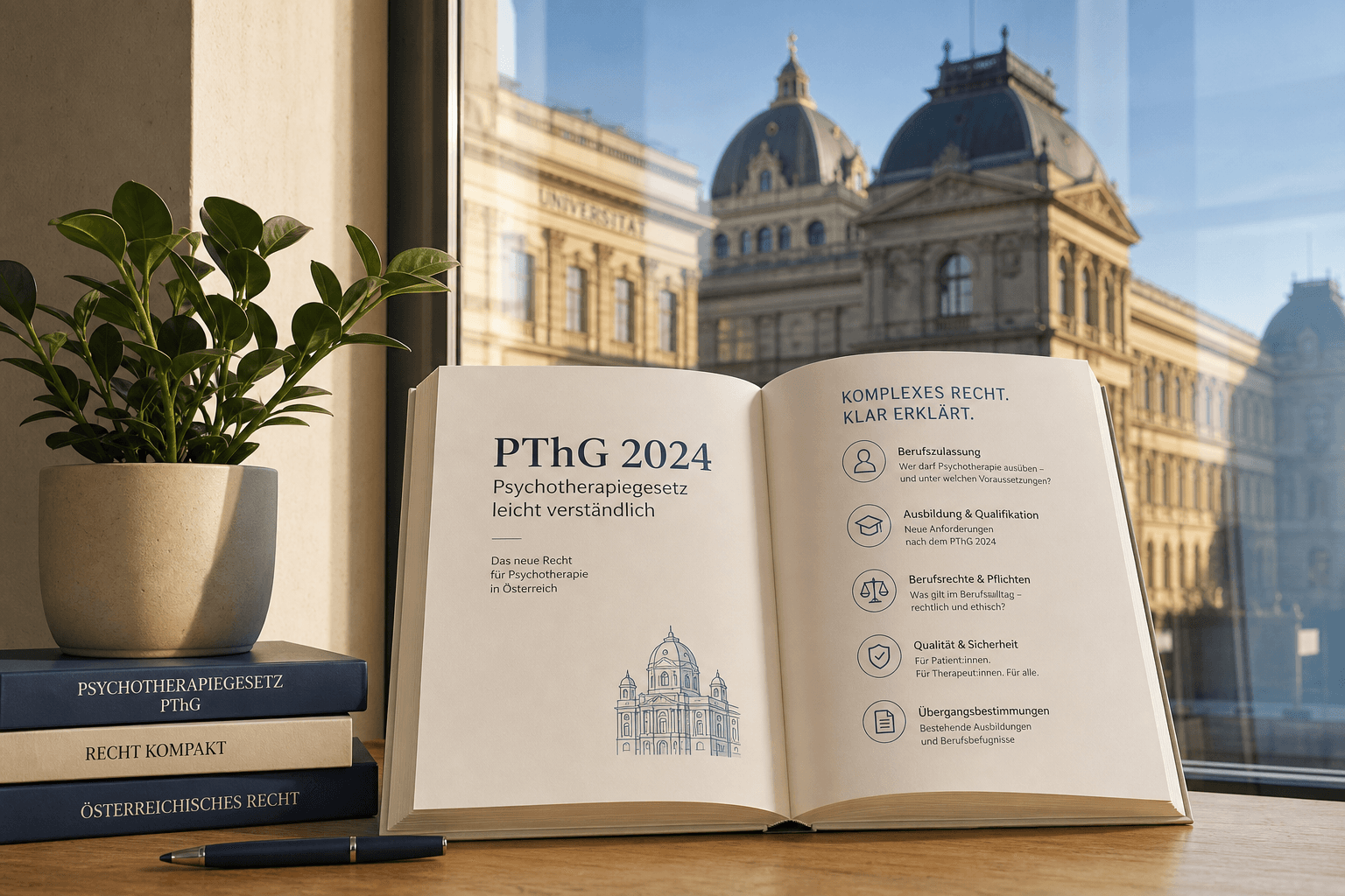PThG 2024 – das neue Psychotherapiegesetz Österreichs verständlich erklärt